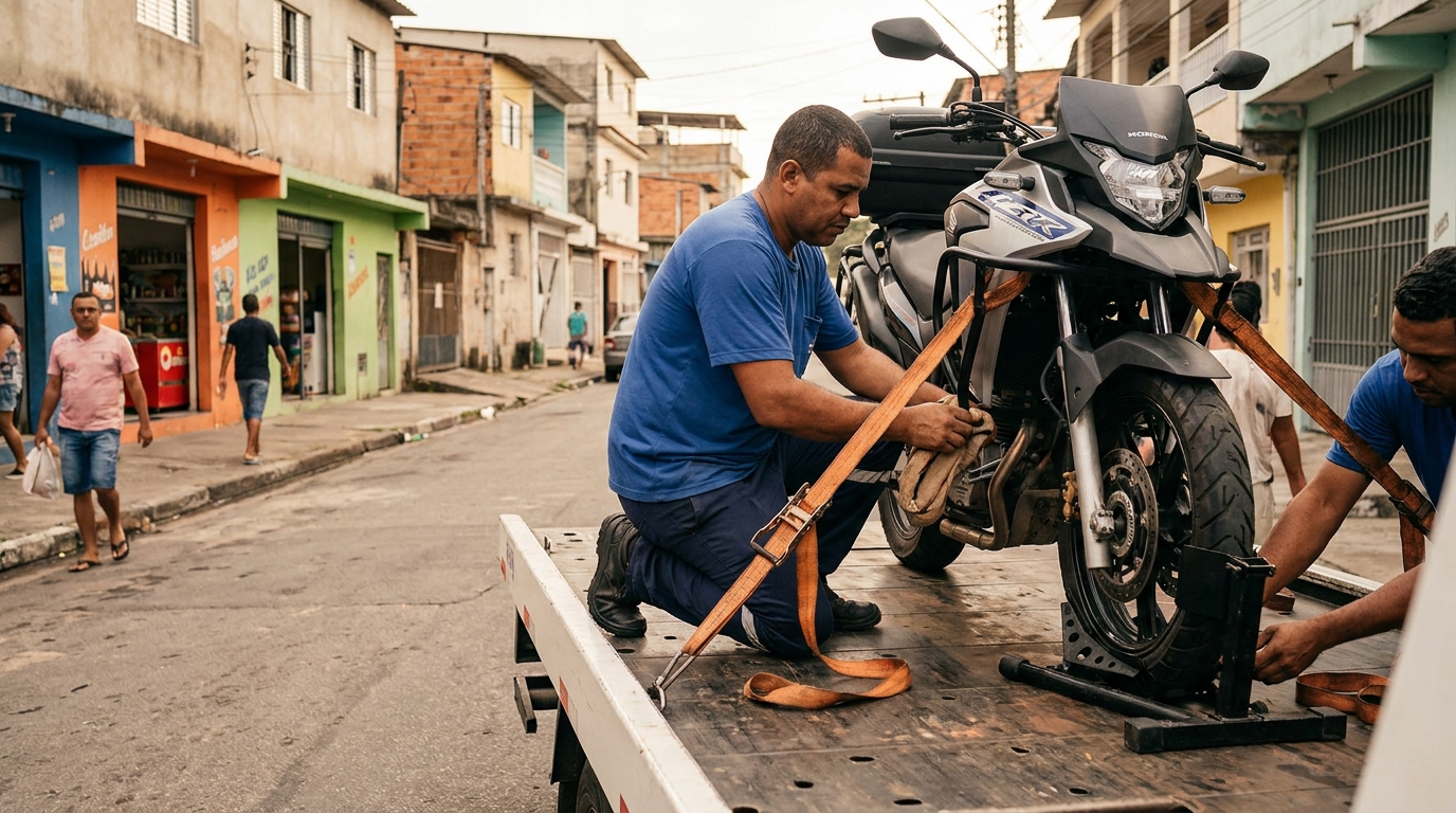 Guincho para Moto perto de mim em Diadema‑SP